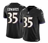 Men & Women & Youth Baltimore Ravens #35 Gus Edwards Black 2023 F.U.S.E. Vapor Limited Stitched Jersey,baseball caps,new era cap wholesale,wholesale hats